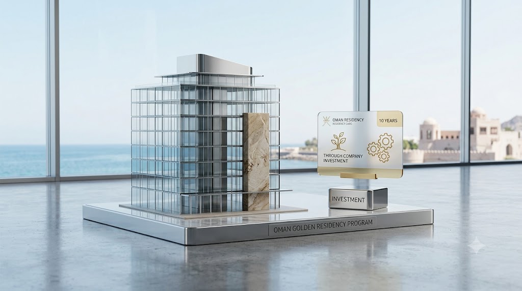 Oman Golden Residency Through Company Investment