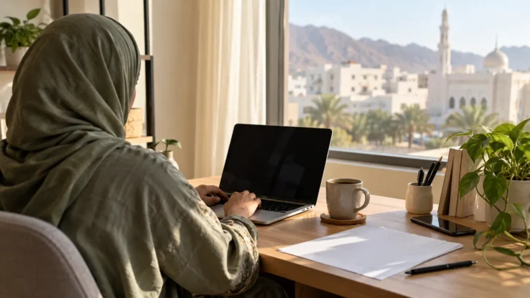 Natural documentary photograph for Oman personal tax