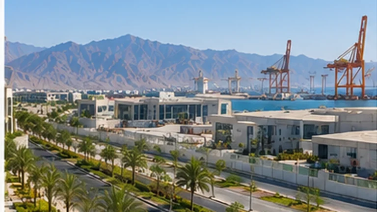 Modern Oman industrial and logistics district