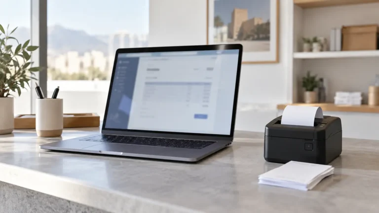 Natural office photograph for Fawtara Oman e-invoicing
