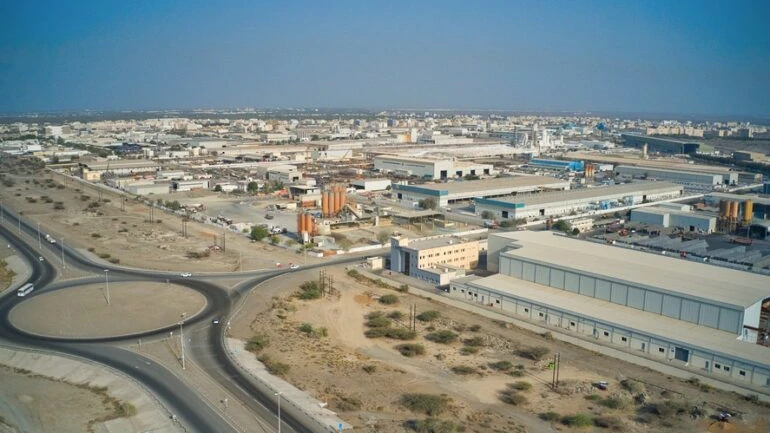 Sohar Industrial City in Oman