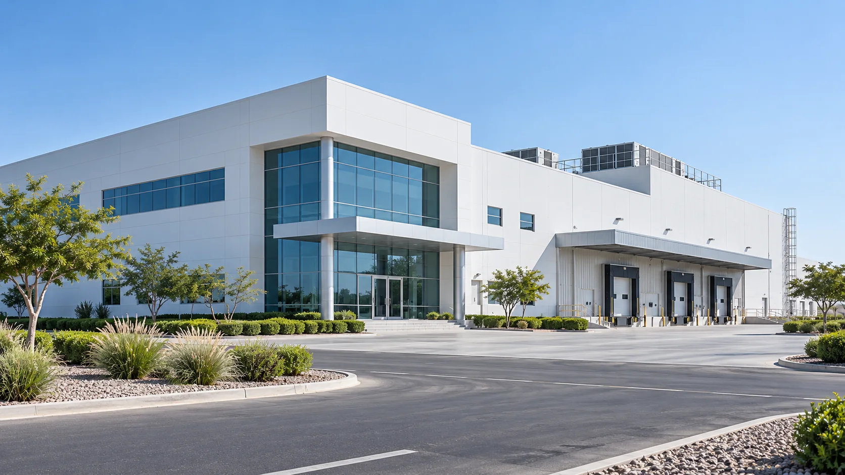 Pharmaceutical manufacturing and temperature-controlled loading facility in Salalah Free Zone, Oman