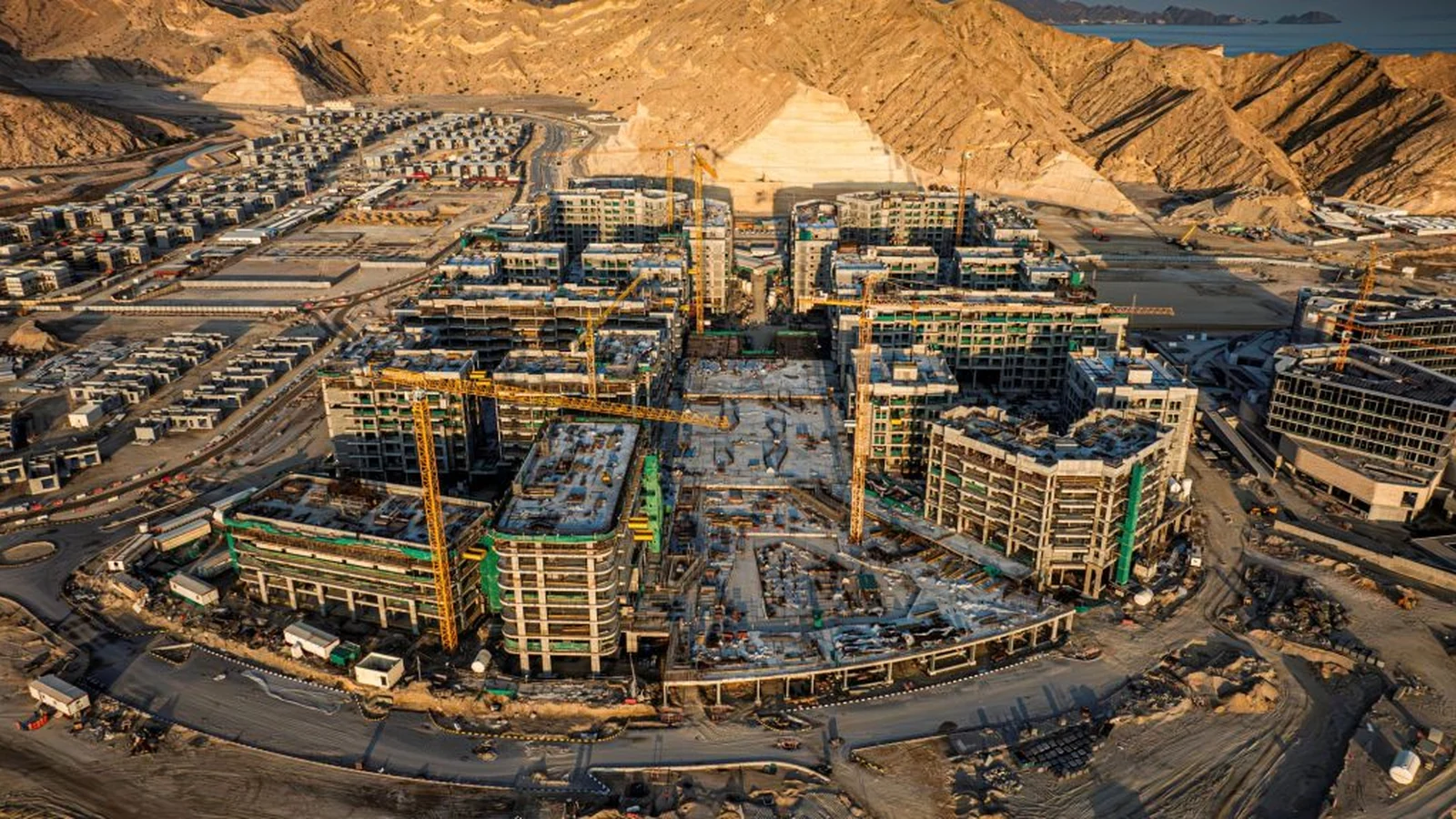 The Sustainable City – Yiti 项目施工现场。